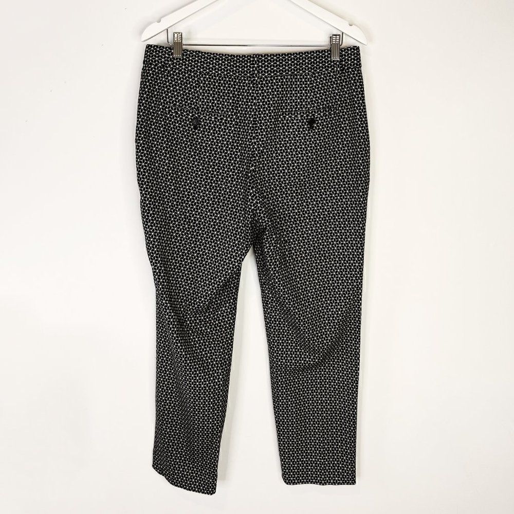 Theory Treeca 2 Tile Geo Wool Dress Pants - Picture 3 of 8